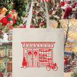 CHRISTMAS BOOK SHOP Tote