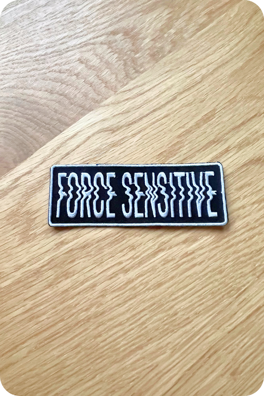 SENSITIVE Embroidered Patch