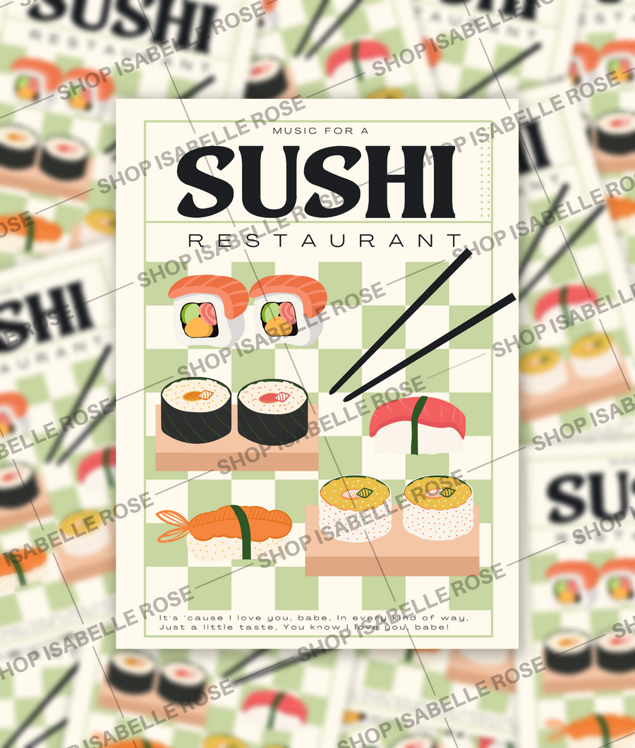 SUSHI Sticker