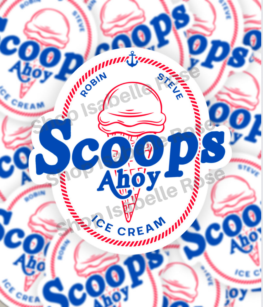 SCOOPS Sticker