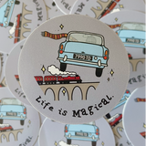 LIFE IS MAGICAL Sticker